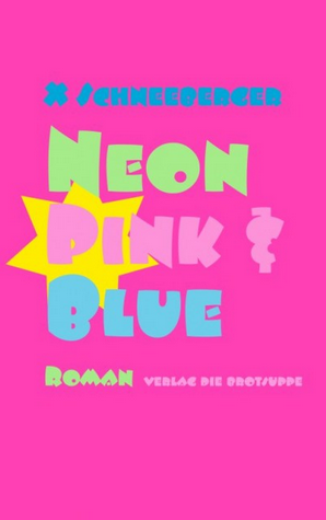 Neon Pink & Blue Book Cover